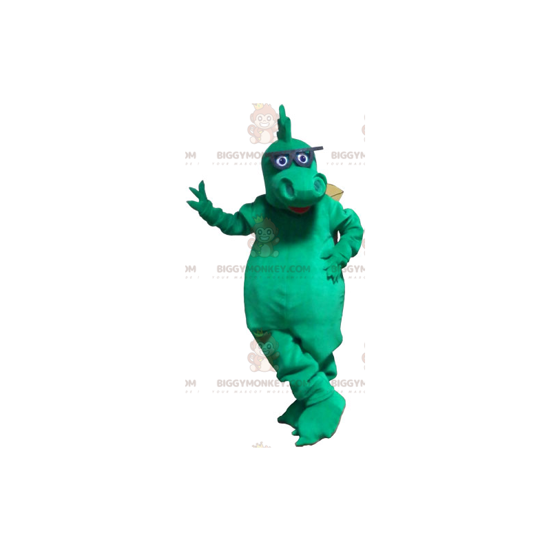 Dragon BIGGYMONKEY™ Mascot Costume with Glasses -