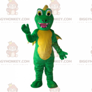 Drache BIGGYMONKEY™ Maskottchenkostüm mit kleinen Flügeln -