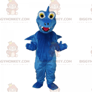 Blauwe draak BIGGYMONKEY™ mascottekostuum - Biggymonkey.com