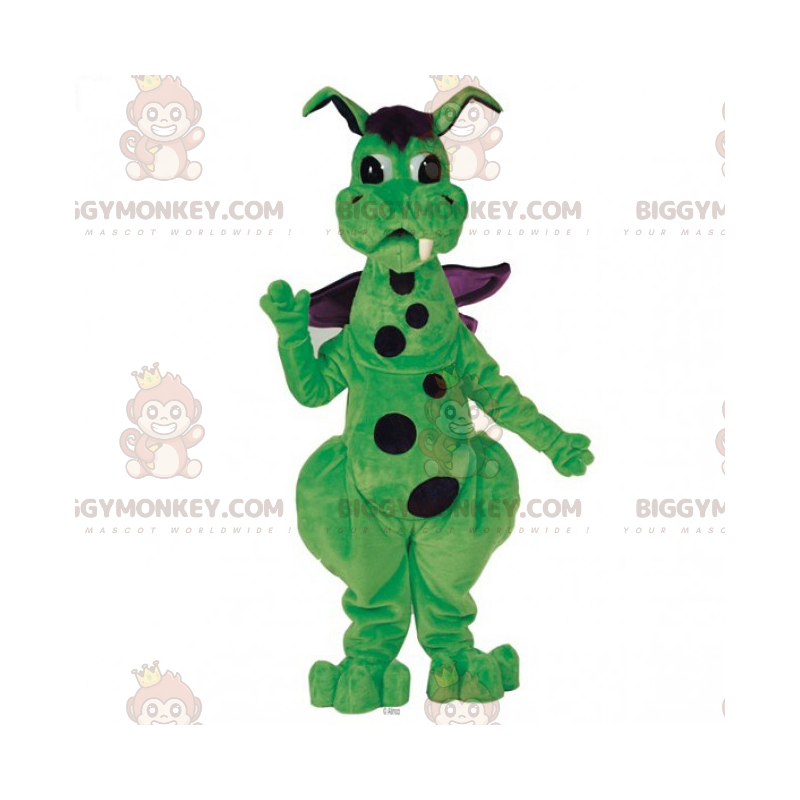 Behåret Dragon BIGGYMONKEY™ maskotkostume - Biggymonkey.com