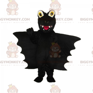 Big Wings Black Dragon BIGGYMONKEY™ Mascot Costume –