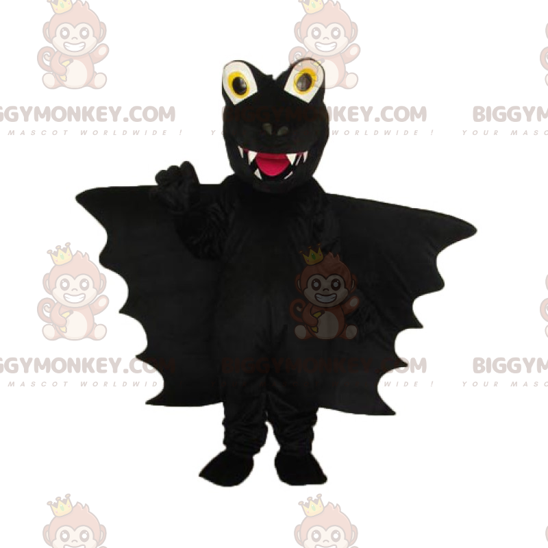 Στολή μασκότ Big Wings Black Dragon BIGGYMONKEY™ -