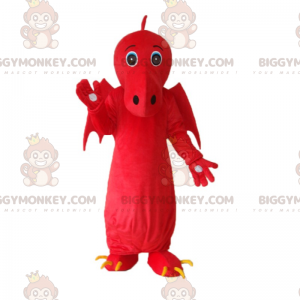 Disfraz de mascota Big Wings Red Dragon BIGGYMONKEY™ -