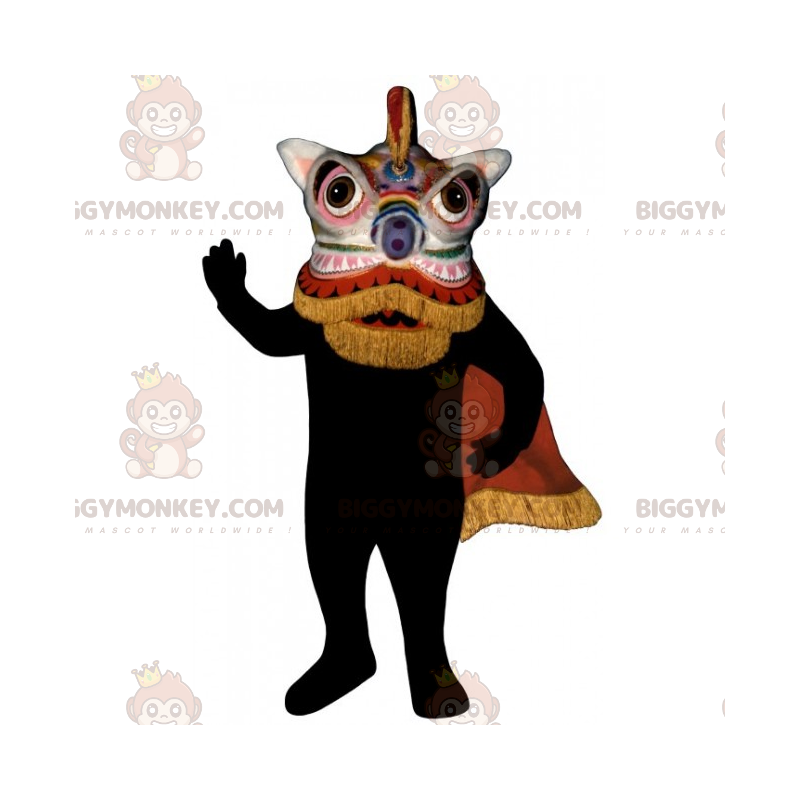 Disfraz de mascota dragón tradicional chino BIGGYMONKEY™ -