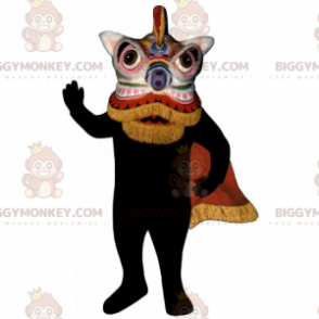 Disfraz de mascota dragón tradicional chino BIGGYMONKEY™ -