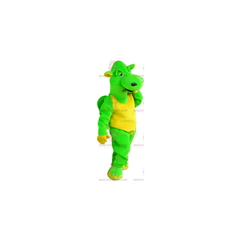 Groene draak BIGGYMONKEY™ mascottekostuum - Biggymonkey.com