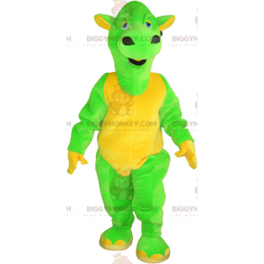 Costume da mascotte drago verde BIGGYMONKEY™ - Biggymonkey.com