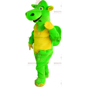 Disfraz de mascota Dragón Verde BIGGYMONKEY™ - Biggymonkey.com