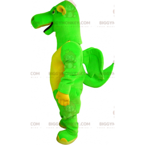 Costume de mascotte BIGGYMONKEY™ de dragon vert -