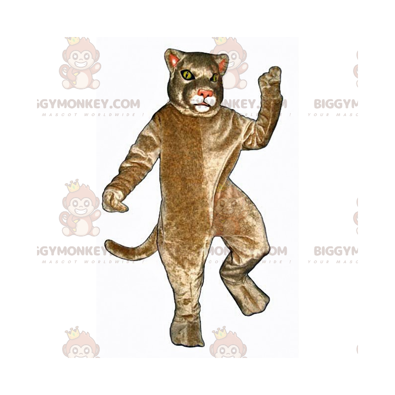 Costume da mascotte felino beige BIGGYMONKEY™ - Biggymonkey.com