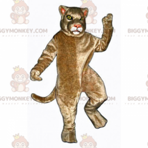 Beige Feline BIGGYMONKEY™ Mascot Costume - Biggymonkey.com