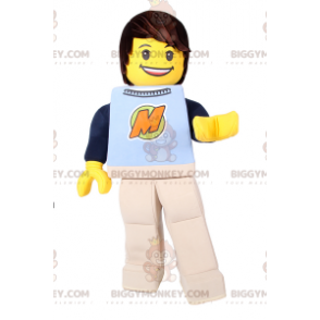 Costume de mascotte BIGGYMONKEY™ de figurine Lego -