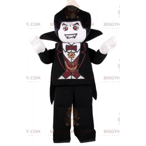 Traje de mascote Lego Minifigure BIGGYMONKEY™ - Drácula –