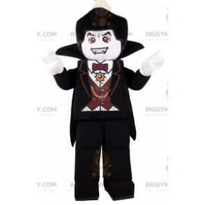 Kostým maskota Lego Minifigurky BIGGYMONKEY™ – Dracula –