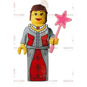 Costume da mascotte Lego Minifigure BIGGYMONKEY™ - Fata -