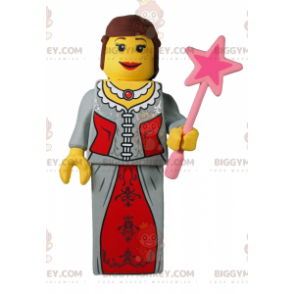 Costume da mascotte Lego Minifigure BIGGYMONKEY™ - Fata -