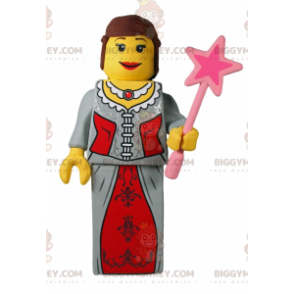 Kostým maskota Lego Minifigurka BIGGYMONKEY™ – víla –