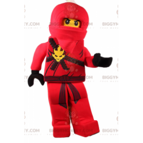 Costume de mascotte BIGGYMONKEY™ de figurine lego - Ninja -
