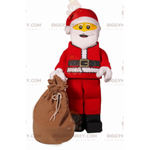 Kostium maskotki LEGO Minifigure BIGGYMONKEY™ — Święty Mikołaj