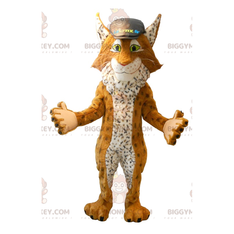 Berömda Lynx BIGGYMONKEY™ Mascot Costume Insurance Comparator