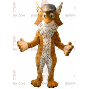 Famous Lynx BIGGYMONKEY™ Mascot Costume Insurance Comparator