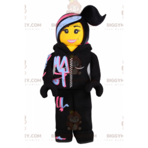 BIGGYMONKEY™ maskotkostume fra lego minifigur - hip hop danser