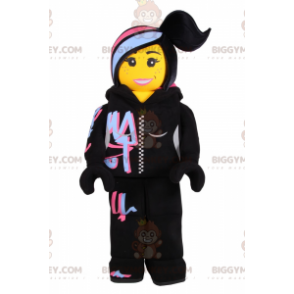 Costume de mascotte BIGGYMONKEY™ de figurine lego - danseuse de