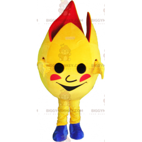 Costume de mascotte BIGGYMONKEY™ de flamme - Biggymonkey.com
