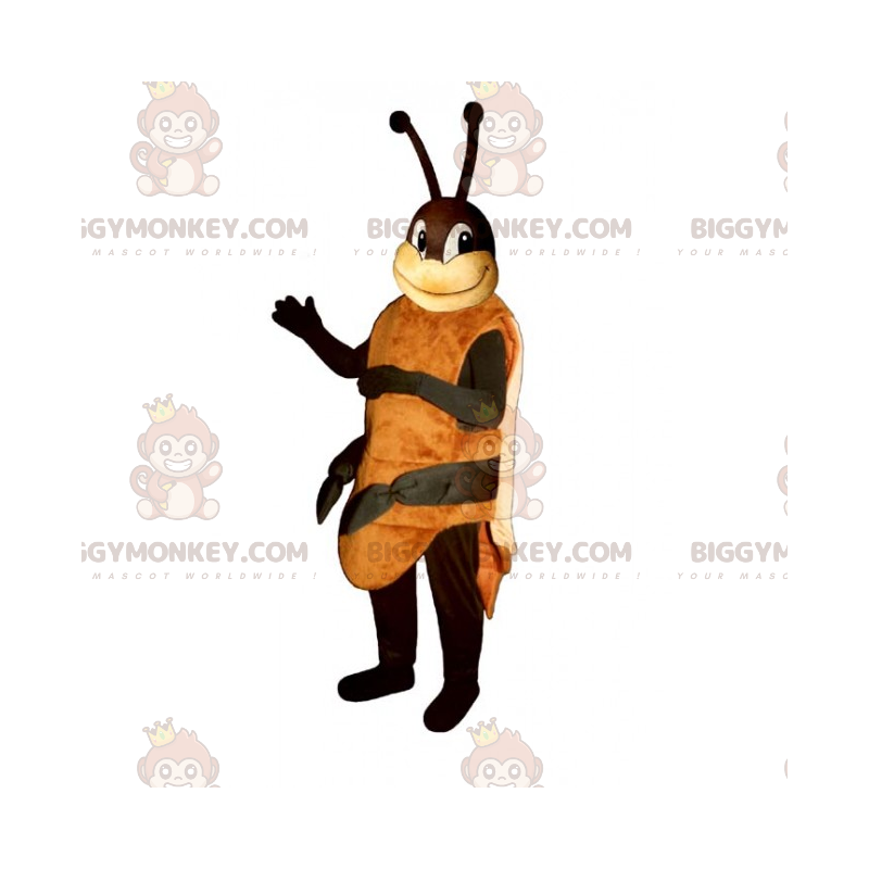 Costume de mascotte BIGGYMONKEY™ de fourmis souriante -