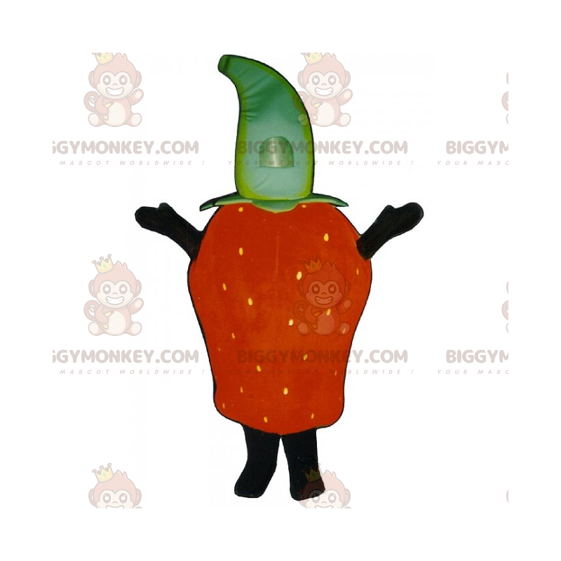 Fantasia de mascote BIGGYMONKEY™ de morango – Biggymonkey.com