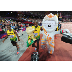 Alien BIGGYMONKEY™ mascottekostuum - Olympische Spelen van 2012