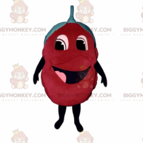 Costume da mascotte BIGGYMONKEY™ lampone sorridente -