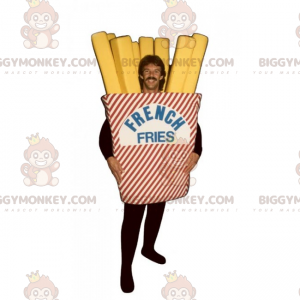 Costume da mascotte Fries BIGGYMONKEY™ - Biggymonkey.com