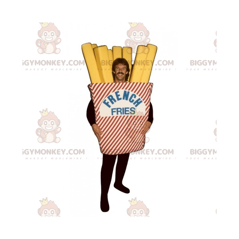Fries BIGGYMONKEY™ Maskotdräkt - BiggyMonkey maskot