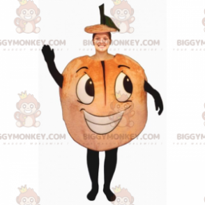 Costume de mascotte BIGGYMONKEY™ de fruits - Pêche souriante -