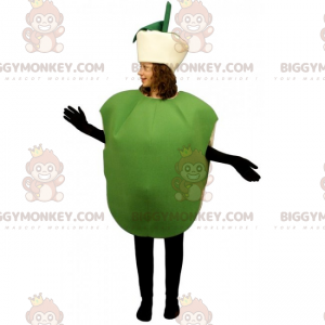 Frugt BIGGYMONKEY™ maskotkostume - Grønt æble - Biggymonkey.com