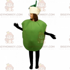 Frugt BIGGYMONKEY™ maskotkostume - Grønt æble - Biggymonkey.com