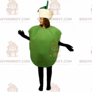 Fruit BIGGYMONKEY™ Mascot Costume - Green Apple –