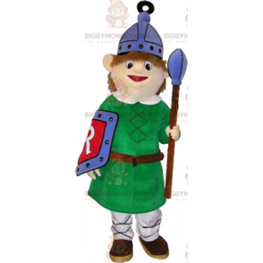 Traje de mascote da Guarda Medieval BIGGYMONKEY™ –