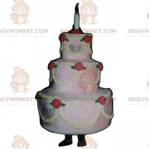 Costume da mascotte per torta nuziale BIGGYMONKEY™ -