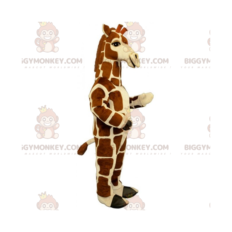 Kostium maskotka kwadratowa żyrafa BIGGYMONKEY™ -
