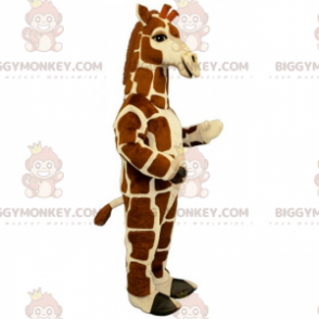 Costume mascotte BIGGYMONKEY™ giraffa maculata quadrata -