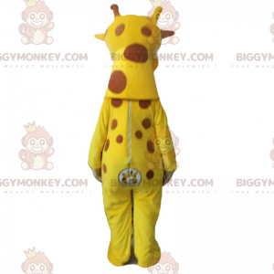 BIGGYMONKEY™ Costume da mascotte giraffa maculata -