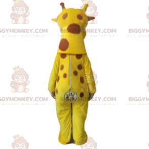 Costume de mascotte BIGGYMONKEY™ de girafe tachetée -