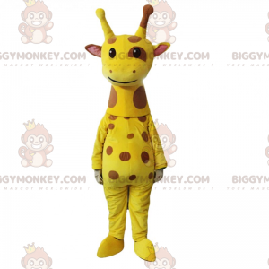 BIGGYMONKEY™ Maskotdräkt för fläckig giraff - BiggyMonkey maskot