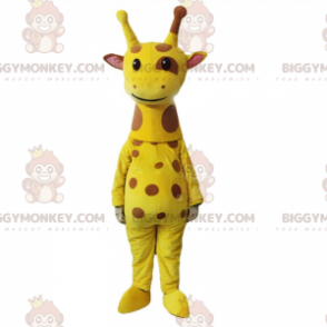 BIGGYMONKEY™ Costume da mascotte giraffa maculata -