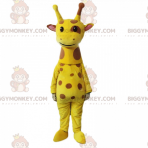 BIGGYMONKEY™ Mascottekostuum met gevlekte giraf -