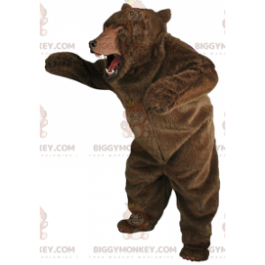 Giant Realistic Brown Bear BIGGYMONKEY™ Mascot Costume –