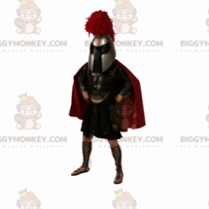Gladiator BIGGYMONKEY™ Mascot Costume with Cape –