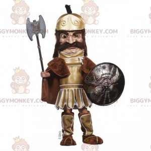 Traje de mascote de gladiador romano BIGGYMONKEY™ –